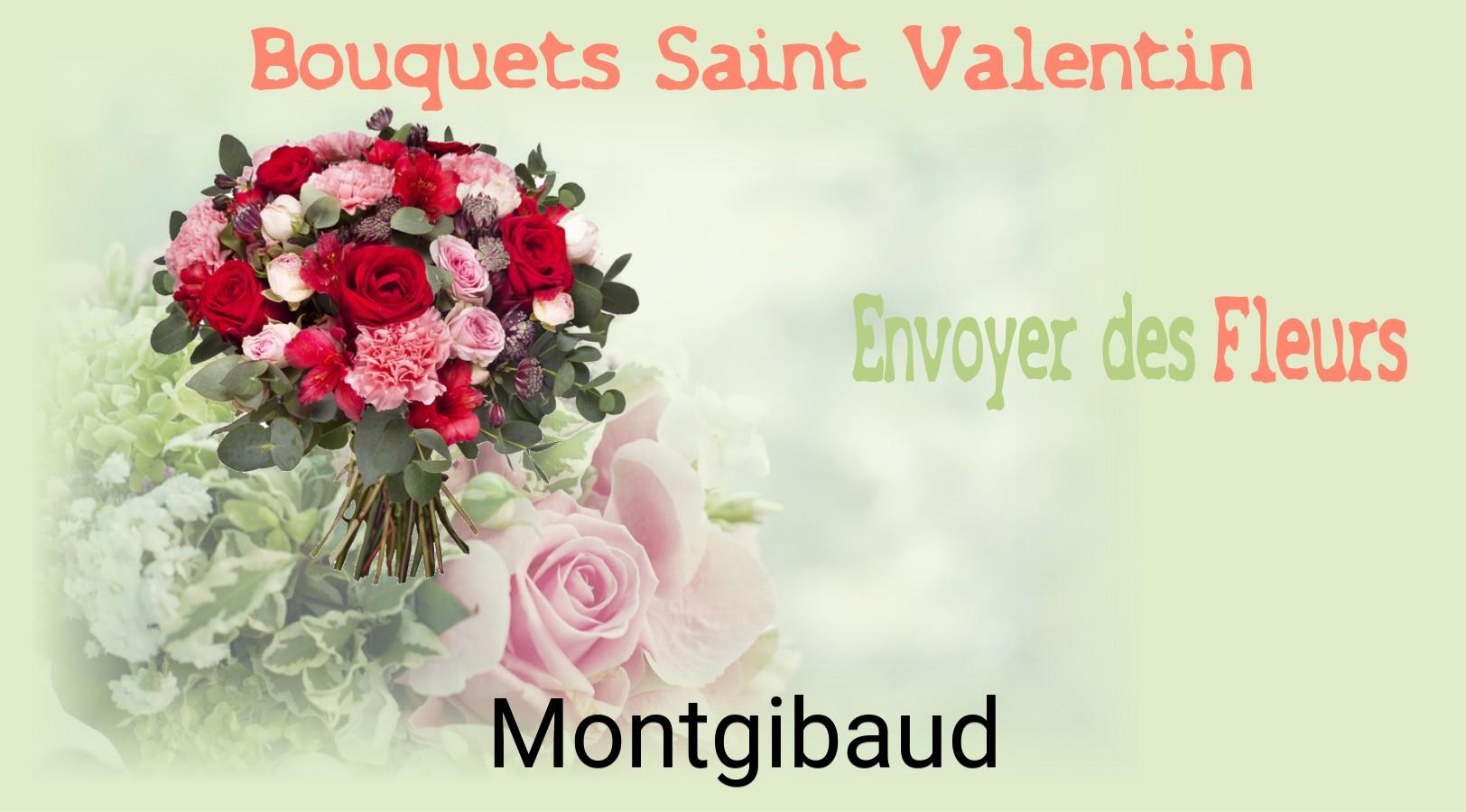 Roses de Saint-Valentin livrées à Montgibaud
